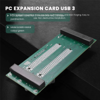 PCI Express to Dual PCI Adapter Card PCIe X1 to Router Tow 2 PCI Slot Riser Card 2.5Gbps Support Window Linux