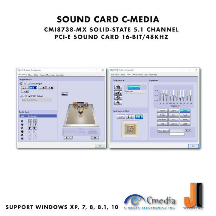 sound-card-c-media-cmi8738-mx-solid-state-5-1-channel-pci-e