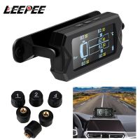 【LZ】☃  Caminhão e carro pneu pressão monitoramento sistema solar tpms 6 sensores display lcd ferramentas de diagnóstico monitor de alarme testador autotruck