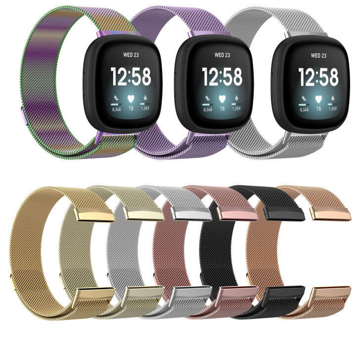 Maroon fitbit deals versa band