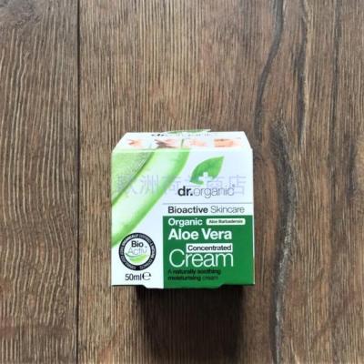 British-made Dr.Organic Aloe Vera Cream Sensitive Skin Morning and Night New Arrival