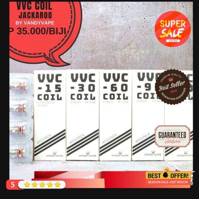 VVC COIL FOR JACKAROO PULSE AIO COIL 0.3 OHM Lazada Indonesia