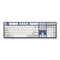 OEM ญี่ปุ่นรากย้อมซับ Keycap รายละเอียด OEM ย้อมชุดปุ่มกดสำหรับคีย์บอร์ด Gh60 87 Tkl 104 Ansi สีดำสีแดงสีฟ้าสีม่วงแดง