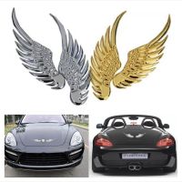 Hot New 1Pair Car 3D Metal Sticker Angel Wing Car Body Stickers And Decals Repair Sticker/3D Wings Car Sticker