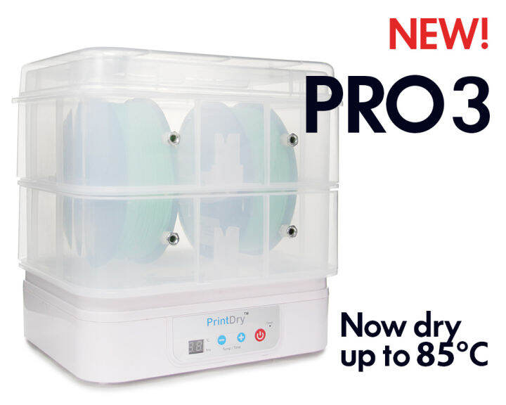 PrintDry Filament Dryer PRO3 Storage cum dryer cum feeder system to