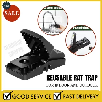  Mouse Traps, Humane Mouse Trap, Easy to Set, Mouse Catcher  Quick Effective Reusable and Safe for Families -2 Pack : Patio, Lawn &  Garden