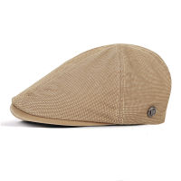 Summer Cotton Flat Cap Ivy Caps Men Women Twill Six Panel Breathable Gatsby Beret Hat Lightweight Boina