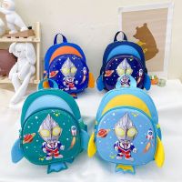 【Hot Sale】 school bag cute cartoon anti-lost backpack 2-5 years old 3 boys and girls breathable burden-reducing middle class