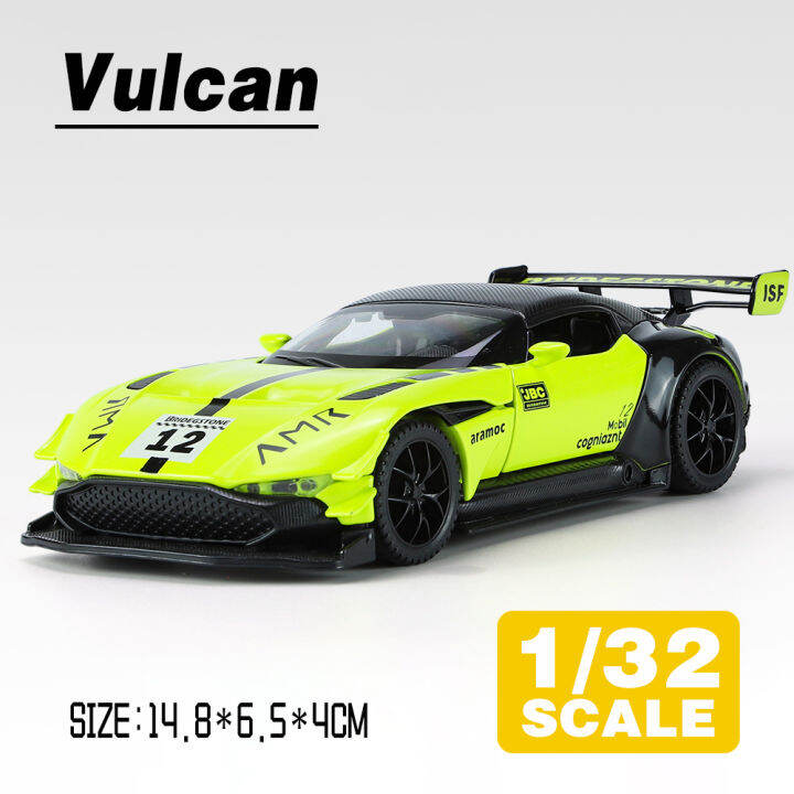 klt-1-32แอสตันมาร์ติน-vulcan-โลหะ-diecast-ของเล่นอัลลอยโมเดลรถยนต์รถบรรทุกสำหรับยานพาหนะ-kids-toys-งานอดิเรกคอลเลกชัน