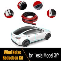 For Tesla Model 3 Y S Door Seal Sunroof Seal Wind Noise Reduction Kit Model Y 3 Accessories 2022 2023