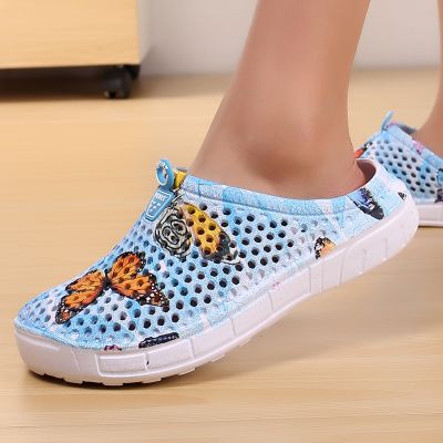 2023 Hotsales Womens Garden Sandals Breathable Beach Aqua Shoes Outdoor Wading Lightweight Girls Slippers Swimming Slipper