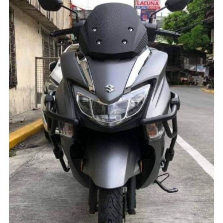 Suzuki Burgman 125 V1, V2 and V3 Full Crash Guard Lazada PH