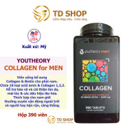 NK Mỹ Collagen youtheory nam 390 viên - collage men type 1 2 3 - TD Shop