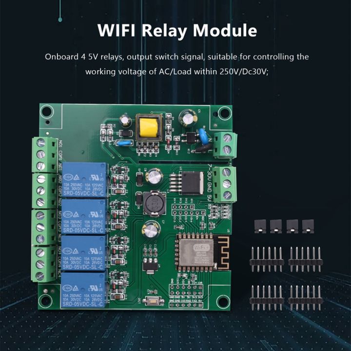 esp8266-esp-12f-wifi-relay-module-4channel-ac90-250v-dc7-30v-5v-delay-relay-switch-for-arduino-ide-smart-home-iot-remote