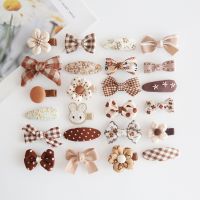 ♚❏ 4pcs/set Mini Baby Girl Hair Clip Cute Floral Bow Bunny Princess Hairpin for Toddler Girl Lovely Bang Side Clip Hair Accessories