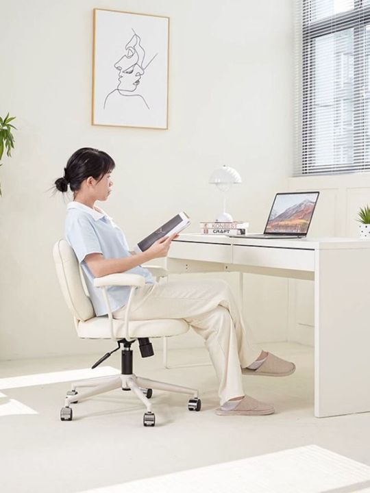 เก้าอี้คอมพิวเตอร์หรูหรา-เก้าอี้เท้าแขนเฟอร์นิเจอร์-ห้องนั่งเล่นนอร์ดิก-โต๊ะทำงาน-เก้าอี้ยกของ-เก้าอี้แต่งหน้าห้องนอน-เก้าอี้สำนักงานหมุนได้