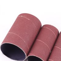 6pcs 80/120 Grits Sanding Paper Sleeve Anding Paper Drum For Metal Jade Woodworking Polishing Sanding Paper Abrasives Tools Cleaning Tools