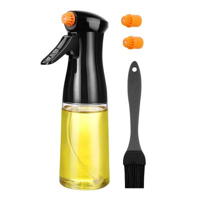 Oil Sprayer for Cooking,Olive Oil Sprayer Bottle, Oil Mister for Air Fryer, 7Oz/200Ml Oil Vinegar Spritzer,Kitchen