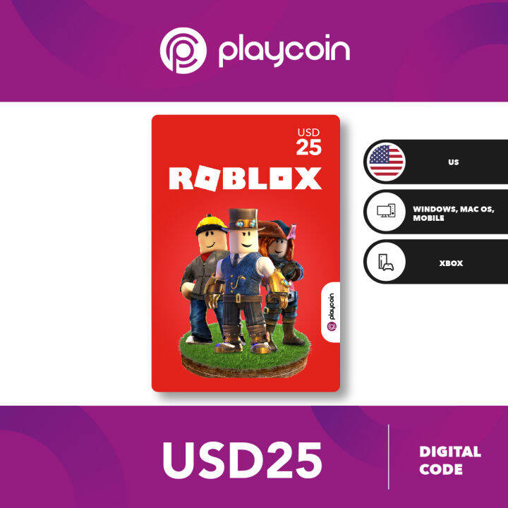 Roblox 25 usd Game Card (US) Buy