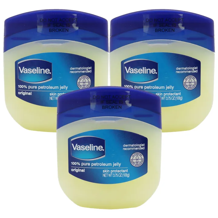 VASELINE Original Petroleum Jelly 3pieces (100ml per piece) | Lazada PH