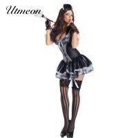 Halloween Costume For Women Adult Exotic French Maid Costume Sexy Cosplay Lingerie Role Play Costumes Maid Cosplay Sexy