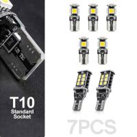 7ชิ้น T10 T15 LED สีขาวภายในรถแสงย้อนกลับหลอดไฟชุดสำหรับ BRZ สำหรับโตโยต้า GR86 C An BUS ข้อผิดพลาดฟรี