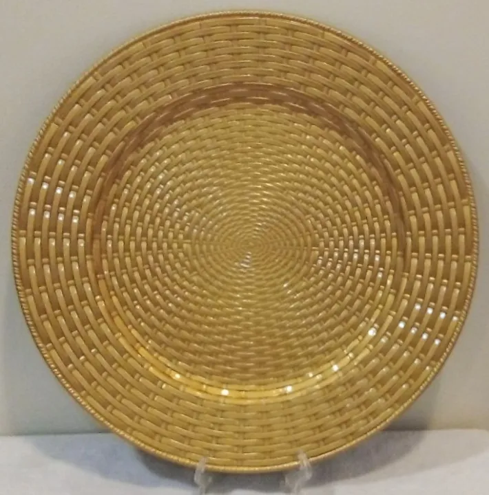 Charger Plate - Basket Weave Design | Lazada PH