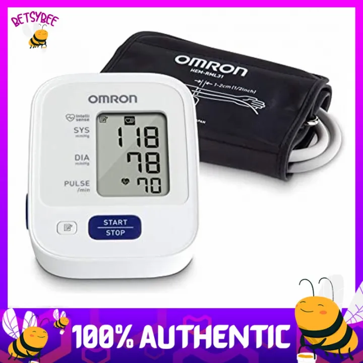 Omron Bronze DIgital Blood Pressure Monitor Upper Arm Cuff BP5100 ...