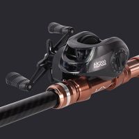 รอกม้วนตกปลาล้อ7.2/1อัตราทดเกียร์รีล Baitcasting โลหะสูงสุดลาก10กิโลกรัมน้ำเค็มน้ำจืดสำหรับผู้เริ่มต้นอุปกรณ์ตกปลา