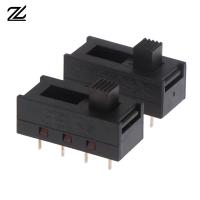 2Pcs DSE-2310 Pointed Pins 8 Feet 3 Files 10A250V Toggle Switch Black Slide Switch Hair Dryer Switch Electrical Circuitry  Parts