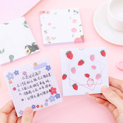 16packs lot Lovely Flowers Memo Pad Sticky Notes Memo Notepad Bookmark Gift Stationery Wholesale