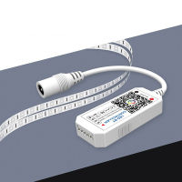 TF แผงไฟแถบ LED DC5-24V หรี่แสงควบคุมเพลงบลูทูธอัจฉริยะตัว4CH 4A สำหรับแผงไฟ LED RGBW RGB