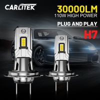 2pcs 60000LM H7 Led Bulb High Power 220W 6000K White Light Wireless Canbus H1 H4 H8 H9 H11 9005 9006 9012 Led Headlight 12V Auto Bulbs  LEDs  HIDs