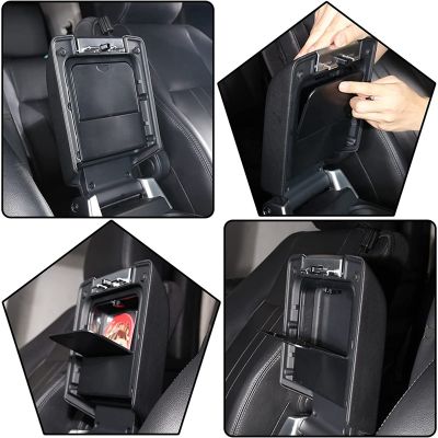 Armrest Box Storage Box Tray for Land Rover Discovery 4 2010-2016 Central Armrest Hidden Storage Box Accessories