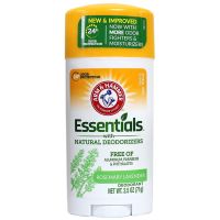 Arm&amp;Hammer Essentials Natural Deodorant with Natural Deodorizers กลิ่นFresh Rosemary Lavender 71g. โรลออนสติ๊กระงับกลิ่นกายขายดีที่อเมริกา