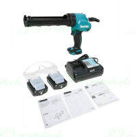 MAKITA CG100DWAEA ปืนยิงซิลิโคน 12V ครบชุดพร้อมใช้ มีแบตตารี่ 12V 1.5AH จำนวน 2 ก้อน และแท่นชาร์ต DC10WD