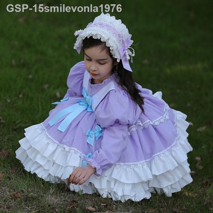 15smilevonla1976-vestido-de-festa-elegante-espanhol-para-beb-s-vestido-baile-infantil-com-bandana-vestidos-vers-rio-infantis-2023