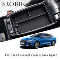 [Xiaofeitian Auto Supplies] BROBIK ที่เท้าแขนกล่องกล่องเก็บสำหรับฟอร์ดหนี/โฟกัส /Bronco กีฬา2021ดัดแปลงกลางกล่องเก็บอุปกรณ์เสริมในรถยนต์