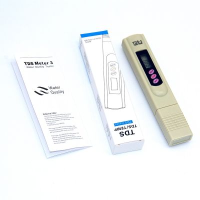 【COOL】 TDS-3 2 In 1 Tds/temp Tester 0-9990 Ppm TDS Meter เครื่องวิเคราะห์ความบริสุทธิ์คุณภาพน้ำอัตโนมัติการสอบเทียบสำหรับสระว่ายน้ำพิพิธภัณฑ์สัตว์น้ำ