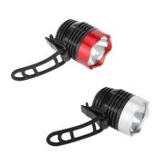 Đèn LED Phía Trước Xe Đạp Đèn Pin Đèn Pin Xe Đạp Đêm 3 Chế Độ