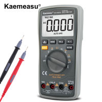 Kaeeasu KM-DM03A มัลติมิเตอร์แบบดิจิทัลอัจฉริยะระดับมืออาชีพ6000เครื่องนับแรงดันไฟฟ้า1000V Ac/dc เครื่องทดสอบกระแสไฟฟ้าไดโอด NCV Ohm HZ ความถี่ความต้านทานความจุวงจรเครื่องมือวัดหน้าที่ True RMS โวลต์มิเตอร์วัดช่วงแอมมิเตอร์อัตโนมัติ