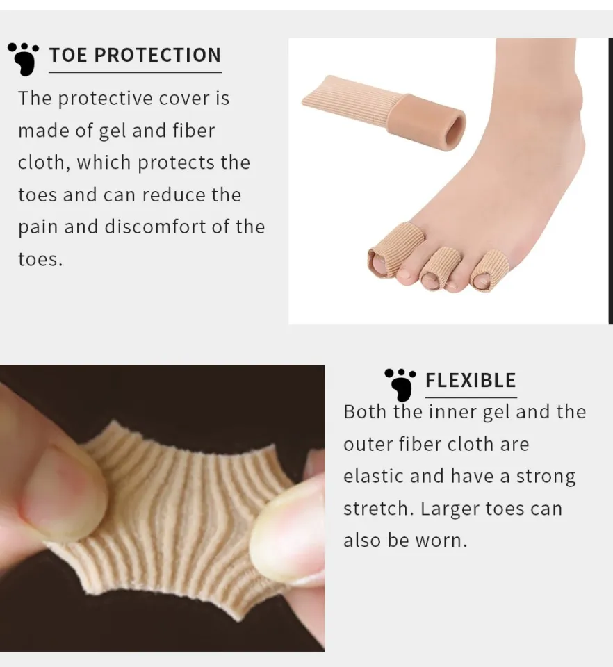 Fabric Toe Separator Finger Protector Applicator Corn Callus Remover Bunion  Corrector Pedicure Tools Pain Relief Tube Foot Care