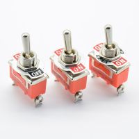 Stainless Steel Waterproof Toggle Swith 12V Heavy Duty Toggle Flick Switch ON OFF ON Car Metal SPDT SPST P0.05 15A 250V Terminal Shoes Accessories