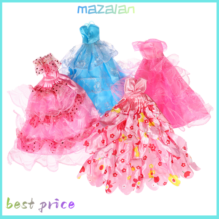 เสื้อผ้าตุ๊กตา-mazalan-30cm-สำหรับตุ๊กตาสวมชุดชุดออกงานกลางคืนชุดกระโปรงเจ้าหญิงหางอุปกรณ์ตกแต่งงานแต่งงาน