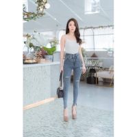 SK0348 JEANS  ผ้ายีนยืดเนื้อนุ่มมากใส่สบาย เก็บทรง