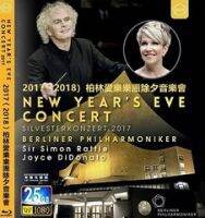 Blu ray BD25G 2017 (2018) Berlin Philharmonic Orchestra New Years Eve Concert