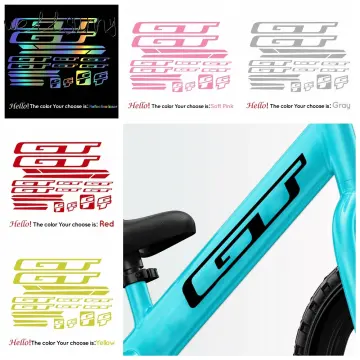 Gt bike best sale frame decals