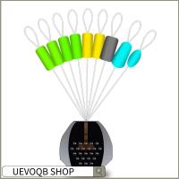 UEVOQB SHOP 180pcs(20Groups) อุปกรณ์เสริมสายแท็กเกิล ตัวหยุดทุ่นตกปลา ลอยลอยได้ อุปกรณ์สำหรับตกปลา ถั่วอวกาศ ของใหม่ ศูนย์กลางสูง ถั่วยาง ทะเลสาบแม่น้ำทะเล