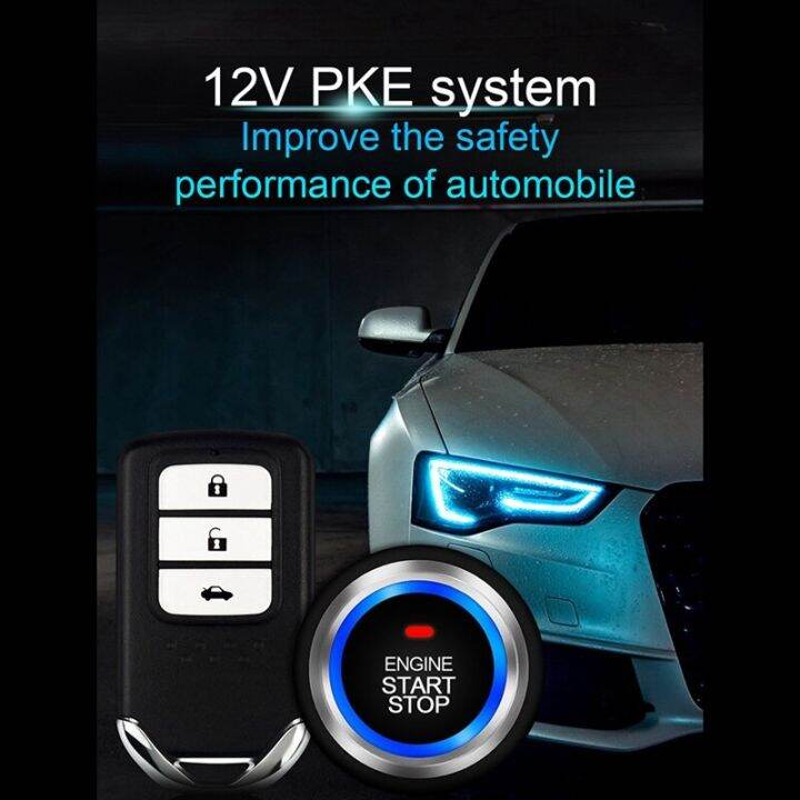 Car Start OneKey AntiTheft System PKE Keyless Entry Kit Car Start