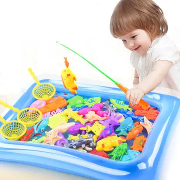 Shop Fishing Set With Magnetic Fish Toy with great discounts and